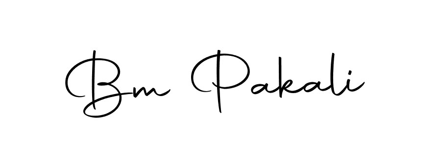 Use a signature maker to create a handwritten signature online. With this signature software, you can design (Autography-DOLnW) your own signature for name Bm Pakali. Bm Pakali signature style 10 images and pictures png