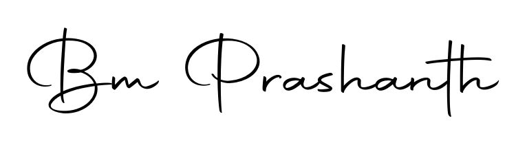 Autography-DOLnW is a professional signature style that is perfect for those who want to add a touch of class to their signature. Get Bm Prashanth name fancy signature for free. Bm Prashanth signature style 10 images and pictures png
