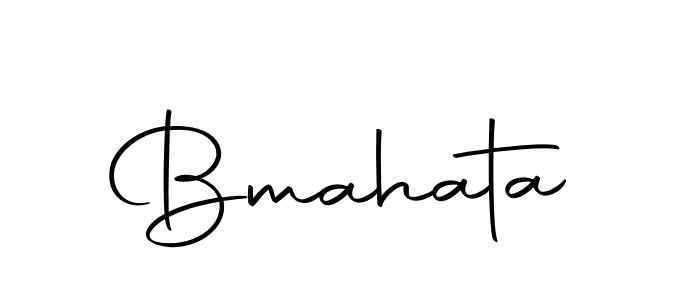 How to make Bmahata signature? Autography-DOLnW is a professional autograph style. Create handwritten signature for Bmahata name. Bmahata signature style 10 images and pictures png