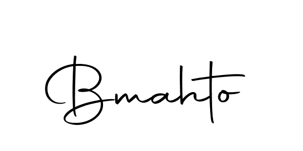 Also we have Bmahto name is the best signature style. Create professional handwritten signature collection using Autography-DOLnW autograph style. Bmahto signature style 10 images and pictures png