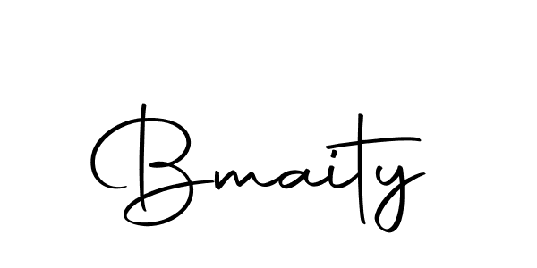 Create a beautiful signature design for name Bmaity. With this signature (Autography-DOLnW) fonts, you can make a handwritten signature for free. Bmaity signature style 10 images and pictures png