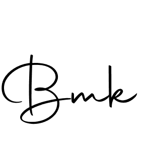 You should practise on your own different ways (Autography-DOLnW) to write your name (Bmk) in signature. don't let someone else do it for you. Bmk signature style 10 images and pictures png