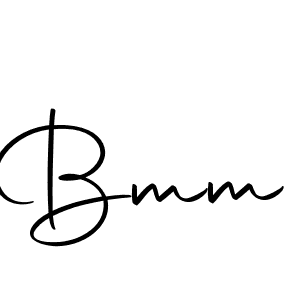 Make a beautiful signature design for name Bmm. With this signature (Autography-DOLnW) style, you can create a handwritten signature for free. Bmm signature style 10 images and pictures png