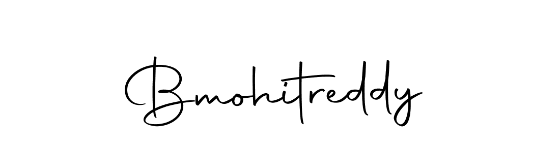 The best way (Autography-DOLnW) to make a short signature is to pick only two or three words in your name. The name Bmohitreddy include a total of six letters. For converting this name. Bmohitreddy signature style 10 images and pictures png