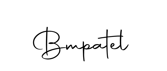 Also we have Bmpatel name is the best signature style. Create professional handwritten signature collection using Autography-DOLnW autograph style. Bmpatel signature style 10 images and pictures png