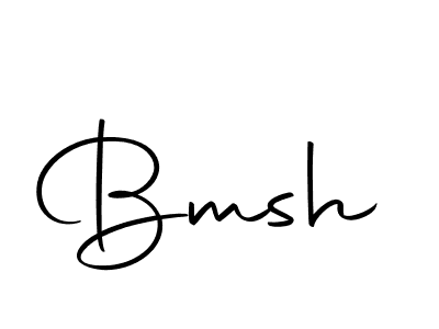 Make a beautiful signature design for name Bmsh. With this signature (Autography-DOLnW) style, you can create a handwritten signature for free. Bmsh signature style 10 images and pictures png