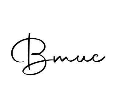 Make a beautiful signature design for name Bmuc. With this signature (Autography-DOLnW) style, you can create a handwritten signature for free. Bmuc signature style 10 images and pictures png