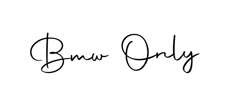 Make a beautiful signature design for name Bmw Only. With this signature (Autography-DOLnW) style, you can create a handwritten signature for free. Bmw Only signature style 10 images and pictures png