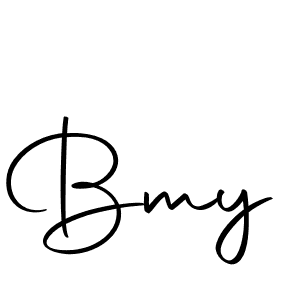 if you are searching for the best signature style for your name Bmy. so please give up your signature search. here we have designed multiple signature styles  using Autography-DOLnW. Bmy signature style 10 images and pictures png