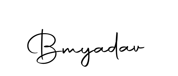 It looks lik you need a new signature style for name Bmyadav. Design unique handwritten (Autography-DOLnW) signature with our free signature maker in just a few clicks. Bmyadav signature style 10 images and pictures png