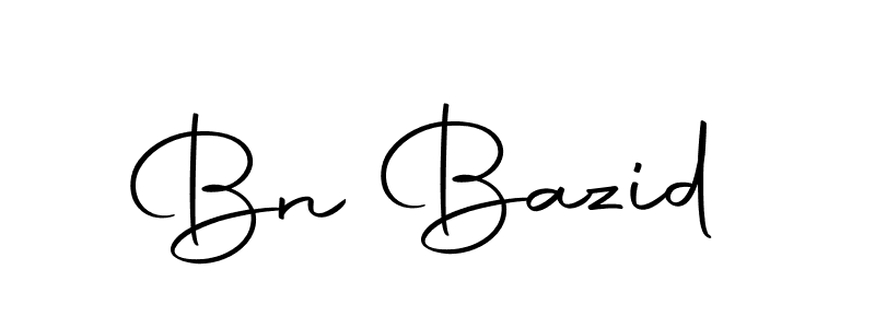 Design your own signature with our free online signature maker. With this signature software, you can create a handwritten (Autography-DOLnW) signature for name Bn Bazid. Bn Bazid signature style 10 images and pictures png