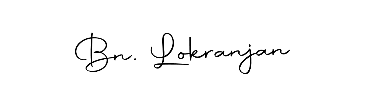 Make a beautiful signature design for name Bn. Lokranjan. Use this online signature maker to create a handwritten signature for free. Bn. Lokranjan signature style 10 images and pictures png