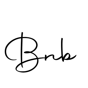 You should practise on your own different ways (Autography-DOLnW) to write your name (Bnb) in signature. don't let someone else do it for you. Bnb signature style 10 images and pictures png