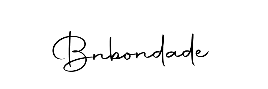 How to make Bnbondade signature? Autography-DOLnW is a professional autograph style. Create handwritten signature for Bnbondade name. Bnbondade signature style 10 images and pictures png