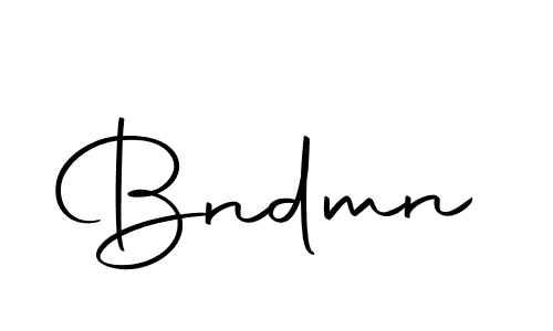 The best way (Autography-DOLnW) to make a short signature is to pick only two or three words in your name. The name Bndmn include a total of six letters. For converting this name. Bndmn signature style 10 images and pictures png