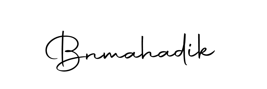 You should practise on your own different ways (Autography-DOLnW) to write your name (Bnmahadik) in signature. don't let someone else do it for you. Bnmahadik signature style 10 images and pictures png