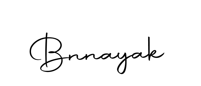 Make a beautiful signature design for name Bnnayak. With this signature (Autography-DOLnW) style, you can create a handwritten signature for free. Bnnayak signature style 10 images and pictures png