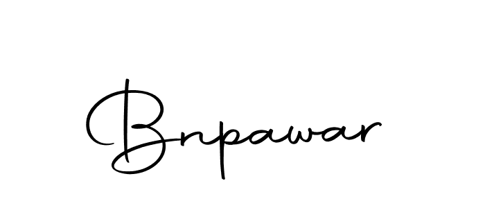 Make a beautiful signature design for name Bnpawar. Use this online signature maker to create a handwritten signature for free. Bnpawar signature style 10 images and pictures png