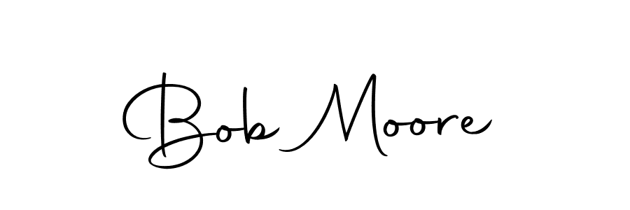 You should practise on your own different ways (Autography-DOLnW) to write your name (Bob Moore) in signature. don't let someone else do it for you. Bob Moore signature style 10 images and pictures png