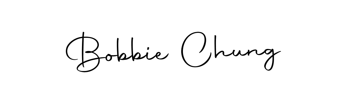 Create a beautiful signature design for name Bobbie Chung. With this signature (Autography-DOLnW) fonts, you can make a handwritten signature for free. Bobbie Chung signature style 10 images and pictures png