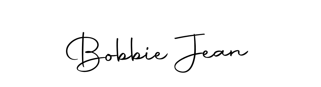 Create a beautiful signature design for name Bobbie Jean. With this signature (Autography-DOLnW) fonts, you can make a handwritten signature for free. Bobbie Jean signature style 10 images and pictures png
