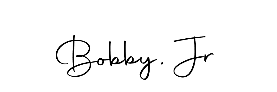 Design your own signature with our free online signature maker. With this signature software, you can create a handwritten (Autography-DOLnW) signature for name Bobby, Jr. Bobby, Jr signature style 10 images and pictures png