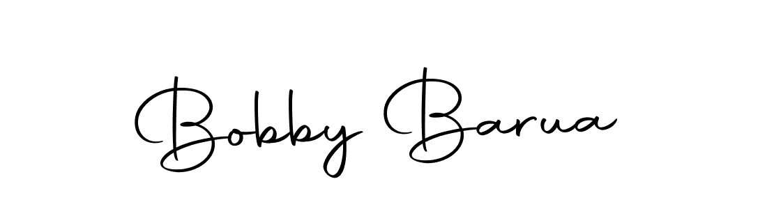 Make a beautiful signature design for name Bobby Barua. With this signature (Autography-DOLnW) style, you can create a handwritten signature for free. Bobby Barua signature style 10 images and pictures png