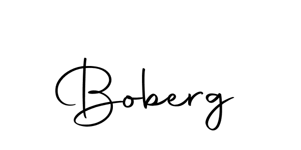 Use a signature maker to create a handwritten signature online. With this signature software, you can design (Autography-DOLnW) your own signature for name Boberg. Boberg signature style 10 images and pictures png