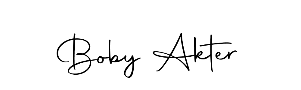 Here are the top 10 professional signature styles for the name Boby Akter. These are the best autograph styles you can use for your name. Boby Akter signature style 10 images and pictures png