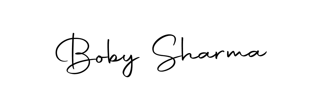 Once you've used our free online signature maker to create your best signature Autography-DOLnW style, it's time to enjoy all of the benefits that Boby Sharma name signing documents. Boby Sharma signature style 10 images and pictures png