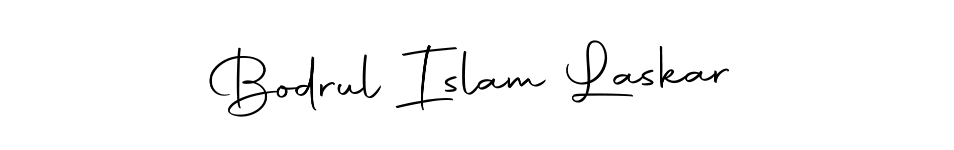 Autography-DOLnW is a professional signature style that is perfect for those who want to add a touch of class to their signature. It is also a great choice for those who want to make their signature more unique. Get Bodrul Islam Laskar name to fancy signature for free. Bodrul Islam Laskar signature style 10 images and pictures png
