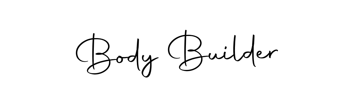 You should practise on your own different ways (Autography-DOLnW) to write your name (Body Builder) in signature. don't let someone else do it for you. Body Builder signature style 10 images and pictures png