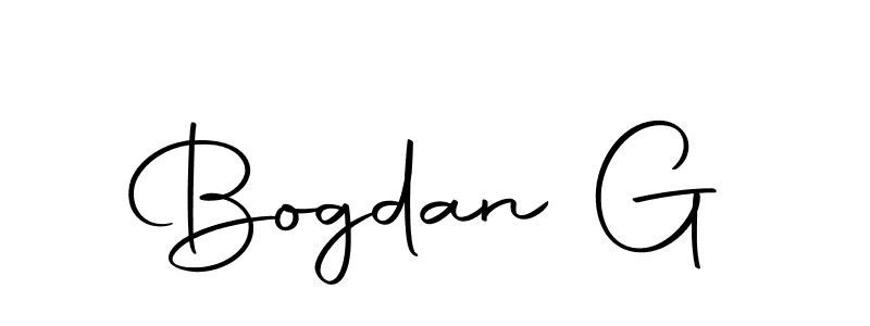 Make a beautiful signature design for name Bogdan G. Use this online signature maker to create a handwritten signature for free. Bogdan G signature style 10 images and pictures png