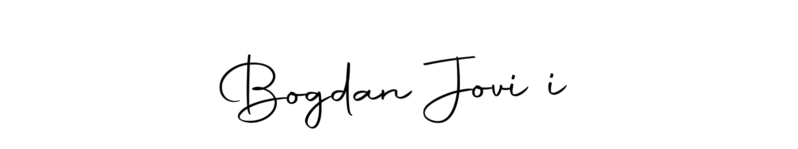 Similarly Autography-DOLnW is the best handwritten signature design. Signature creator online .You can use it as an online autograph creator for name Bogdan Jovičić. Bogdan Jovičić signature style 10 images and pictures png