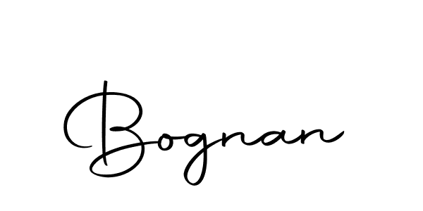 Create a beautiful signature design for name Bognan. With this signature (Autography-DOLnW) fonts, you can make a handwritten signature for free. Bognan signature style 10 images and pictures png