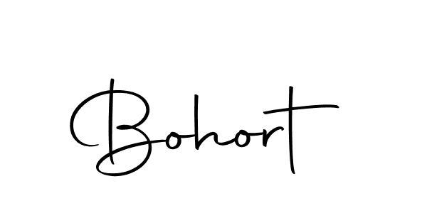 Make a beautiful signature design for name Bohort. With this signature (Autography-DOLnW) style, you can create a handwritten signature for free. Bohort signature style 10 images and pictures png