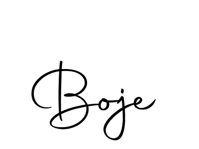 Create a beautiful signature design for name Boje. With this signature (Autography-DOLnW) fonts, you can make a handwritten signature for free. Boje signature style 10 images and pictures png