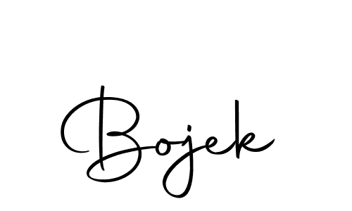 Design your own signature with our free online signature maker. With this signature software, you can create a handwritten (Autography-DOLnW) signature for name Bojek. Bojek signature style 10 images and pictures png