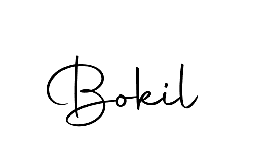 How to make Bokil name signature. Use Autography-DOLnW style for creating short signs online. This is the latest handwritten sign. Bokil signature style 10 images and pictures png