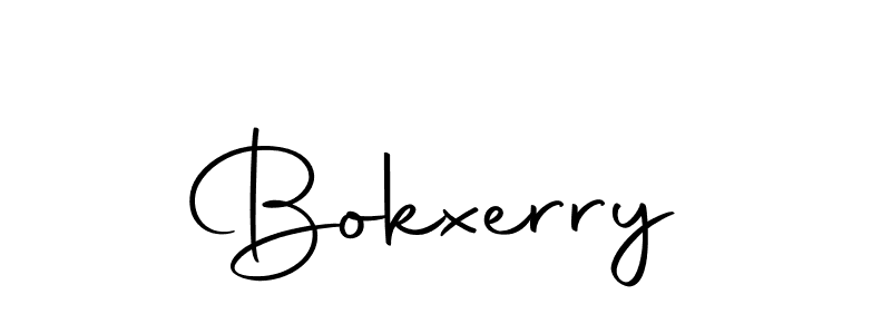 How to make Bokxerry signature? Autography-DOLnW is a professional autograph style. Create handwritten signature for Bokxerry name. Bokxerry signature style 10 images and pictures png