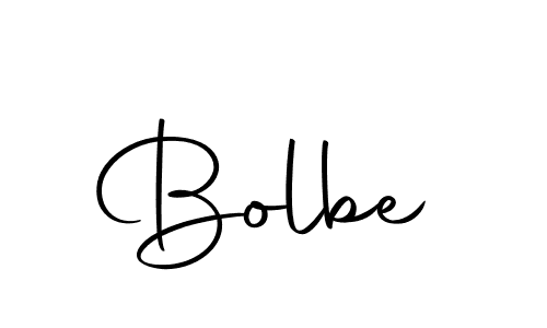 Create a beautiful signature design for name Bolbe. With this signature (Autography-DOLnW) fonts, you can make a handwritten signature for free. Bolbe signature style 10 images and pictures png