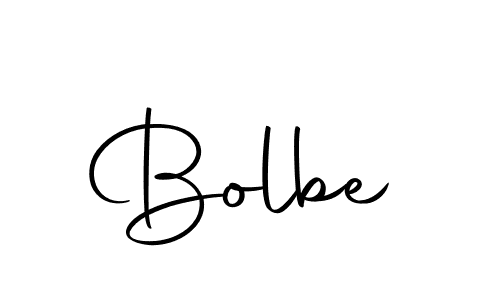 Create a beautiful signature design for name Bolbe. With this signature (Autography-DOLnW) fonts, you can make a handwritten signature for free. Bolbe signature style 10 images and pictures png