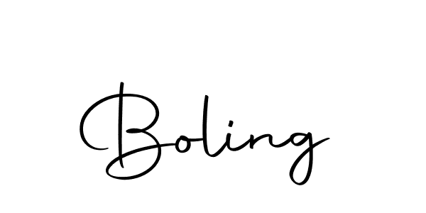 The best way (Autography-DOLnW) to make a short signature is to pick only two or three words in your name. The name Boling include a total of six letters. For converting this name. Boling signature style 10 images and pictures png