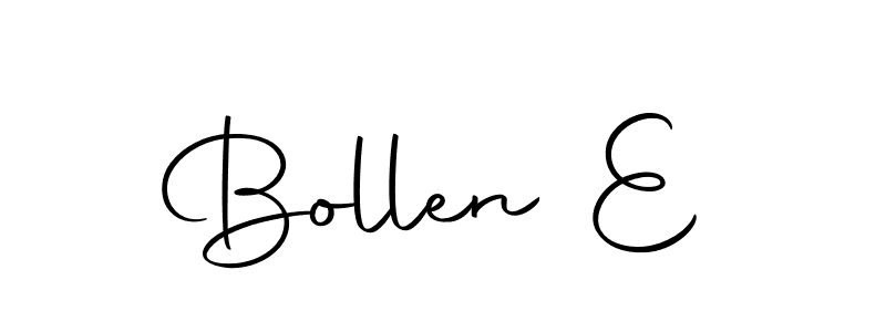 You should practise on your own different ways (Autography-DOLnW) to write your name (Bollen E) in signature. don't let someone else do it for you. Bollen E signature style 10 images and pictures png