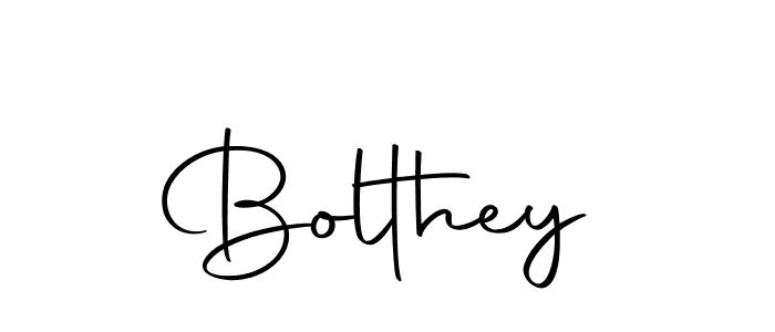 Make a beautiful signature design for name Bolthey. With this signature (Autography-DOLnW) style, you can create a handwritten signature for free. Bolthey signature style 10 images and pictures png