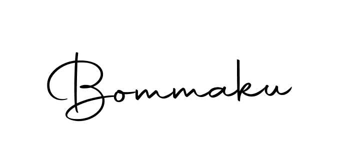 Bommaku stylish signature style. Best Handwritten Sign (Autography-DOLnW) for my name. Handwritten Signature Collection Ideas for my name Bommaku. Bommaku signature style 10 images and pictures png