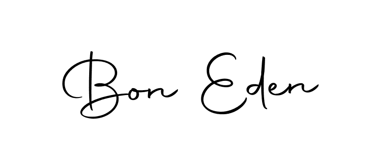 Bon Eden stylish signature style. Best Handwritten Sign (Autography-DOLnW) for my name. Handwritten Signature Collection Ideas for my name Bon Eden. Bon Eden signature style 10 images and pictures png