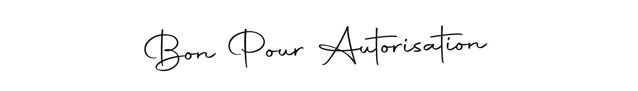 Make a beautiful signature design for name Bon Pour Autorisation. Use this online signature maker to create a handwritten signature for free. Bon Pour Autorisation signature style 10 images and pictures png