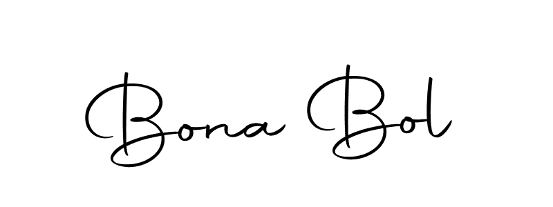 Use a signature maker to create a handwritten signature online. With this signature software, you can design (Autography-DOLnW) your own signature for name Bona Bol. Bona Bol signature style 10 images and pictures png