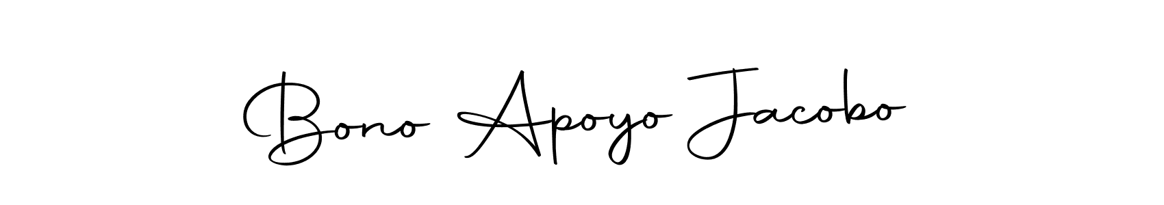 Once you've used our free online signature maker to create your best signature Autography-DOLnW style, it's time to enjoy all of the benefits that Bono Apoyo Jacobo name signing documents. Bono Apoyo Jacobo signature style 10 images and pictures png
